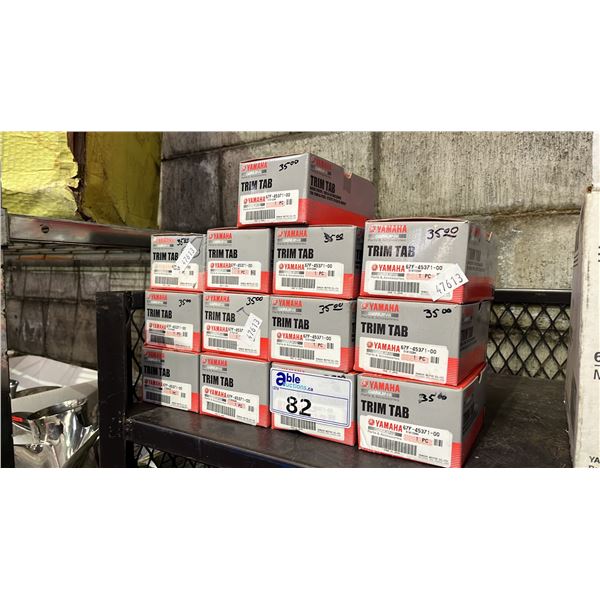 13 BOXES OF YAMAHA GENUINE 67F-45371-00 TRIM TABS