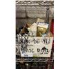 Image 4 : SHELF OF ASSORTED MARINE ITEMS INCLUDING SPEEDOMETERS, CHARGING RELAY, SKIPPER COMPASS'S NAVIGATION