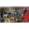 Image 1 : SHELF OF ASSORTED SANDERS, DRILLS & GRINDERS
