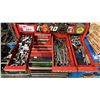 Image 7 : 2 PCS RED MECHANICS TOOL BOX WITH LARGE ASSORTMENT OF TOOLING CONTENTS APPROX 27" W X 18" D X 53" H