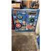 Image 1 : BLUE METAL SHOP STORAGE CABINET APPROX 38.5" W X 28.5" D X 41.5" H