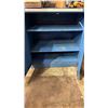 Image 2 : BLUE METAL SHOP STORAGE CABINET APPROX 38.5" W X 28.5" D X 41.5" H