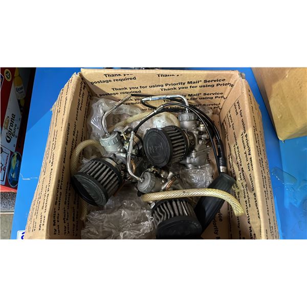 BOX OF 3 MARINE CARBURETORS