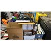 Image 1 : PALLET OF OUTBOARD TILLER ARMS & ASSORTED PARTS