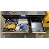 Image 3 : CRAFTSMAN METAL BLACK LOCKING 11 DRAWER TOOL CHEST WITH ASSORTED TOOLING CONTENTS *HAS KEY*