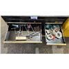 Image 4 : CRAFTSMAN METAL BLACK LOCKING 11 DRAWER TOOL CHEST WITH ASSORTED TOOLING CONTENTS *HAS KEY*