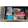 Image 9 : CRAFTSMAN METAL BLACK LOCKING 11 DRAWER TOOL CHEST WITH ASSORTED TOOLING CONTENTS *HAS KEY*
