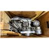 Image 1 : MOTORCYCLE ENGINE IN WOODEN BOX