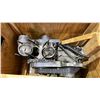 Image 2 : MOTORCYCLE ENGINE IN WOODEN BOX