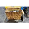 Image 3 : MOTORCYCLE ENGINE IN WOODEN BOX