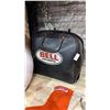Image 4 : WHITE BELL MOTORCYCLE HELMET WITH BAG & GLOVES