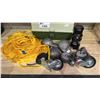 Image 2 : TACKLE BOX, FISHING WEIGHTS, ROPE, CASTORS & NAVIGATION LIGHTS