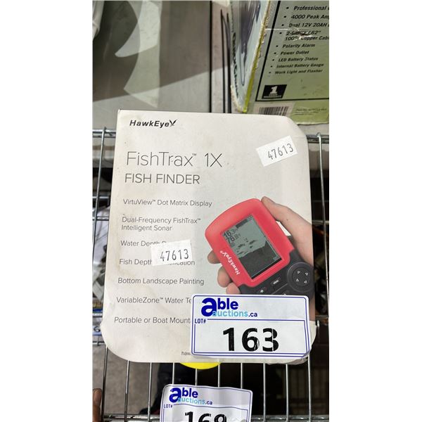 HAWKEYE FISHTRAX 1X FISH FINDER