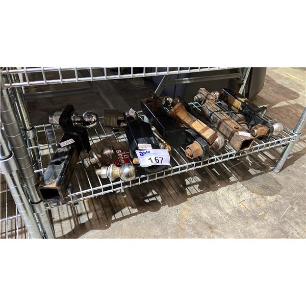 ASSORTED TRAILER HITCHES