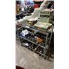 Image 2 : 3 TIER ADJUSTABLE METAL WIRE RACK APPROX 35.5" W X 14" D X 35" H * CONTENTS NOT INCLUDED *