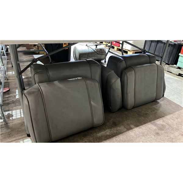 ASSORTED BOAT SEAT CUSHIONS