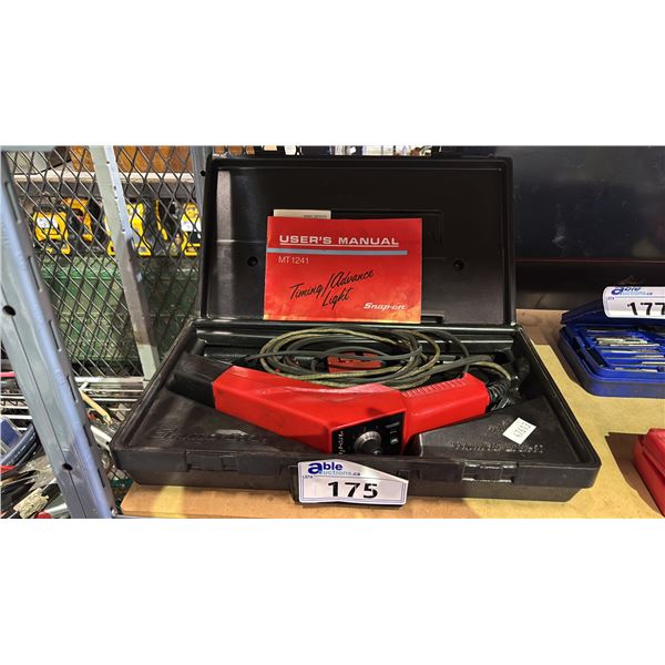 SNAP-ON MT1241 TIMING/ADVANCE LIGHT IN HARD TRANSPORT CASE
