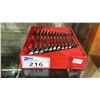 Image 1 : SET OF BLUE-POINT RATCHETING COMBINATION WRENCHES