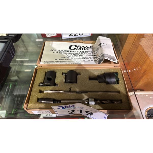 CRANE CAMS FORD MACHINING TOOL KIT