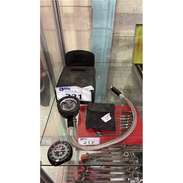 HARLEY DAVIDSON TIRE AIR PRESSURE GAUGE
