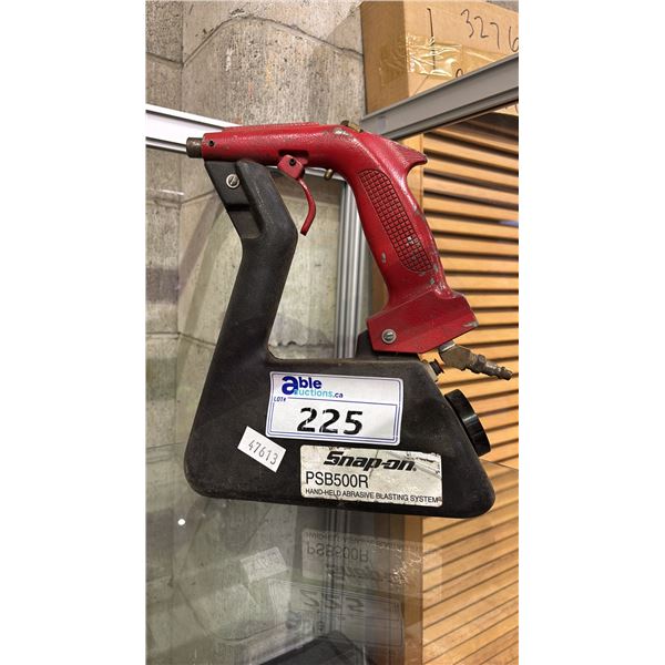 SNAP-ON PSB500R HAND-HELD ABRASIVE BLASTING SYSTEM