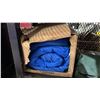 Image 2 : 2 CAMPING CHAIRS IN CANVAS BAGS, SLEEPING BAG & ASSORTED BAGS/COVERS