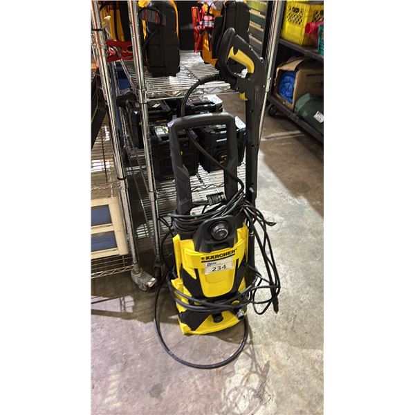 KARCHER ELECTRIC PRESSURE WASHER WITH WAND *UNKNOWN WORKING CONDITION*