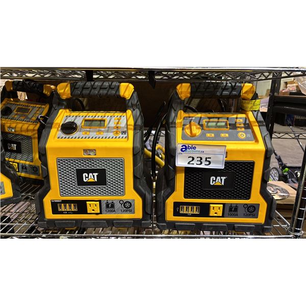 CAT CJ1000DCP & CJ1000DXT 3-IN-1 PORTABLE POWER STATIONS *UNKNOWN WORKING CONDITION*