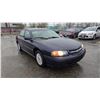 Image 8 : 2001 CHEVROLET IMPALA, 4DR SEDAN, BLUE, VIN 2G1WF55K919329957,