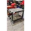 Image 1 : LUXOR PLASTIC 2 TIER MOBILE UTILITY CART