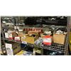 Image 1 : SHELF OF ASSORTED YAMAHA GAUGES, DIGITAL GAUGES & PARTS