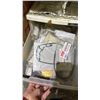 Image 3 : SHELF OF ASSORTED YAMAHA PARTS & 2 PLASTIC STORAGE DRAWER UNITS