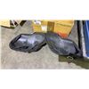 Image 2 : SET OF BLACK HARLEY DAVIDSON MOTORCYCLE SADDLEBAGS