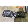 Image 2 : SET OF BLACK HARLEY DAVIDSON MOTORCYCLE SADDLEBAGS