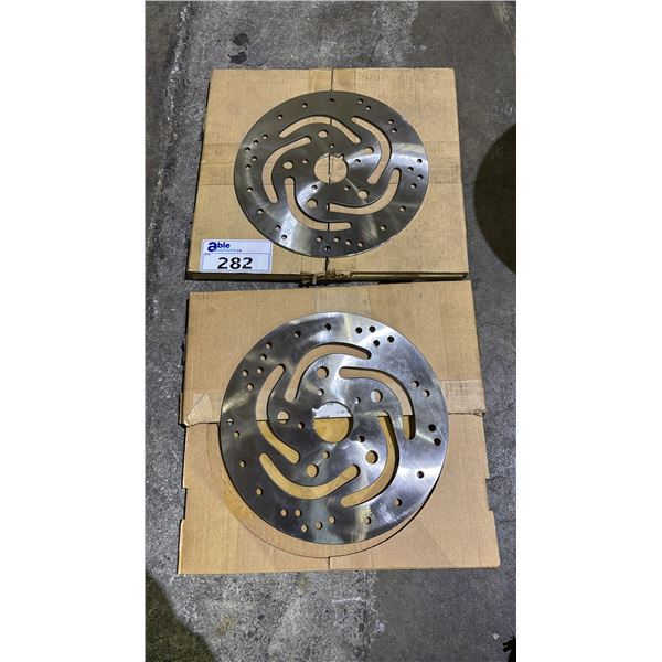 SET OF HARLEY DAVIDSON FIFI RETRO ROTORS FRONT & BACK