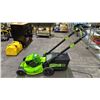 Image 1 : GREENWORKS PRO 21" CORDLESS BATTERY POWERED LAWN MOWER *NO BATTERY, NO CHARGER* *UNKNOWN WORKING