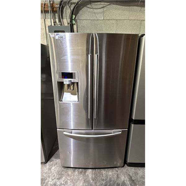SAMSUNG RFG237ACRS/XAC 36" STAINLESS STEEL FRENCH DOOR REFRIGERATOR WITH BOTTOM FREEZER DRAWER &