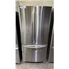 Image 1 : SAMSUNG RF197ACRS 32" STAINLESS STEEL FRENCH DOOR REFRIGERATOR WITH BOTTOM  FREEZER DRAWER