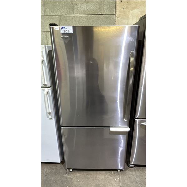 AMANA ABL192ZWES1 29" STAINLESS STEEL REFRIGERATOR