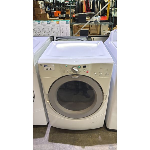 WHIRLPOOL DUET YGEW9250PWD FRONT ENTRY DRYER
