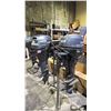 Image 1 : YAMAHA 8HP & 9.9HP OUTBOARD MOTORS ON MOBILE STAND *UNKNOWN WORKING CONDITION*