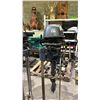 Image 9 : YAMAHA 8HP & 9.9HP OUTBOARD MOTORS ON MOBILE STAND *UNKNOWN WORKING CONDITION*