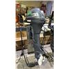 Image 1 : YAMAHA 9.9 HIGH THRUST FOUR STROKE MOTOR ON MOBILE STAND * UNKNOWN WORKING CONDITION*