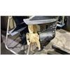 Image 4 : YAMAHA T9.9LEB 9.9HP FOUR STROKE OUTBOARD MOTOR ON STAND *UNKNOWN WORKING CONDITION*