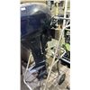 Image 2 : YAMAHA T9.9ELRX 9.9HP OUTBOARD MOTOR ON MOBILE STAND *UNKNOWN WORKING CONDITION*