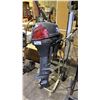 Image 1 : YAMAHA OUTBOARD MOTOR ON MOBILE DOLLY *UNKNOWN WORKING CONDITION*