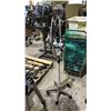 Image 3 : HARPER BASIN TOP MOBILE CART WITH WOODEN TOP & 3 ASSORTED STANDS