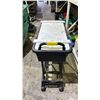 Image 6 : HARPER BASIN TOP MOBILE CART WITH WOODEN TOP & 3 ASSORTED STANDS