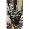 Image 1 : LARGE ENGINE ON MOBILE CART