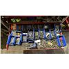 Image 5 : METAL SHOP CART WITH ASSORTED HARDWARE & PARTS